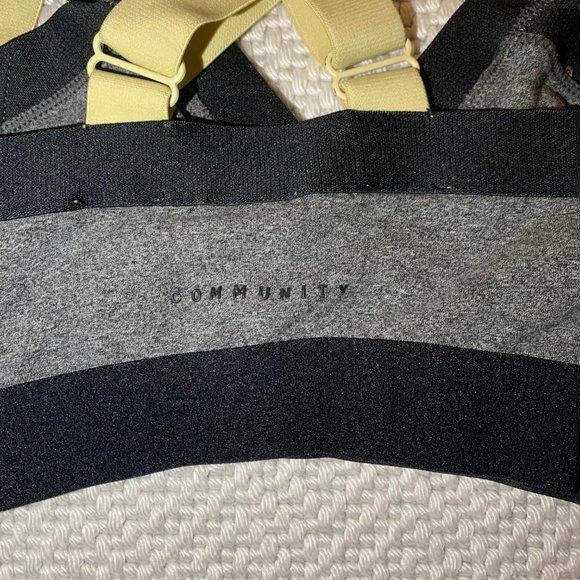 Grey Community Sports Bra - Picture 3 of 3